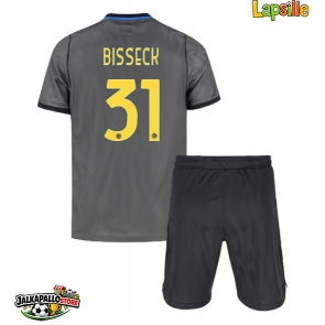 Inter Milan Yann Bisseck #31 Kolmaspaita Lapsille 2026-27 Lyhythihainen (+ shortsit)